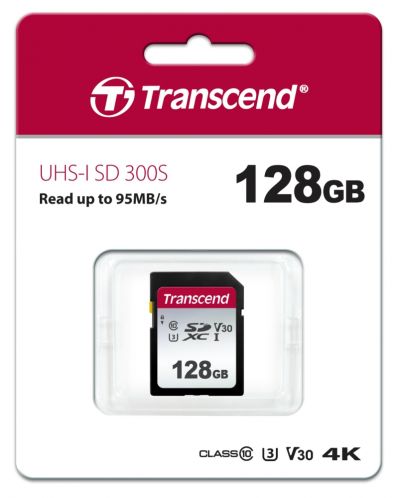 Памет Transcend - 128 GB, SD Card - 2