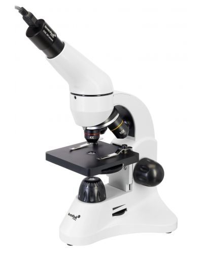 Цифров микроскоп Levenhuk - Rainbow D50L PLUS 2M, бял - 2
