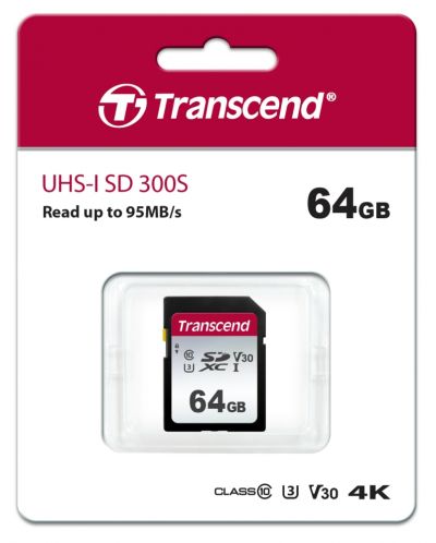 Памет Transcend - 64 GB, SD Card - 2