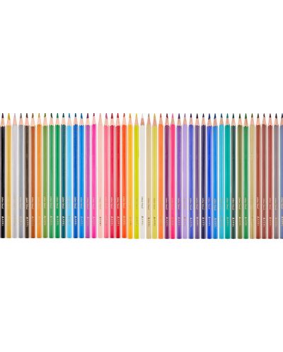 Цветни моливи Adel - 48 цвята - 2