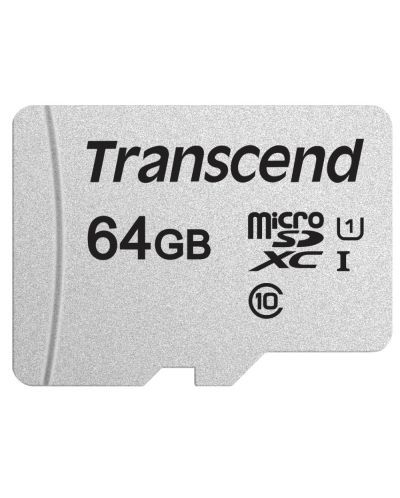Памет Transcend - 64 GB, microSD - 1