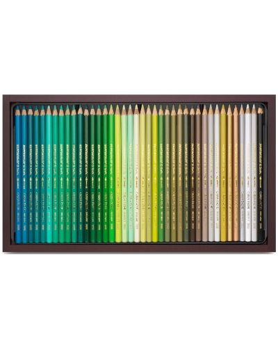 Цветни акварелни моливи Caran d'Ache Supercolor - 120 цвята, дървена кутия - 4