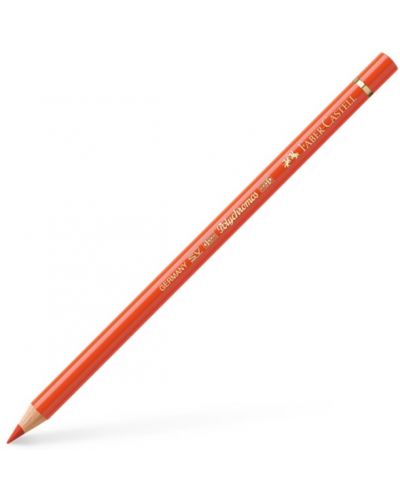Цветен молив Faber-Castell Polychromos - Тъмно кадмий оранжево, 115 - 1