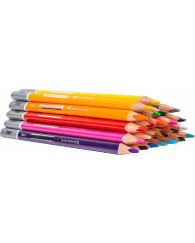 Цветни моливи Deli Color Emotion - EC00225, 24 цвята, в кутия - 2