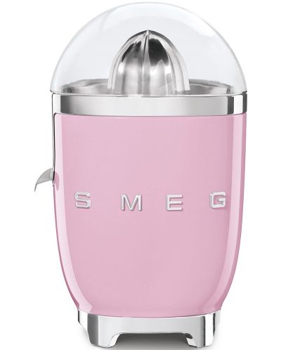 Цитрус преса Smeg - CJF01PKEU, 70W, розова - 1