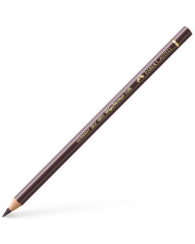 Цветен молив Faber-Castell Polychromos - Орехово кафяво, 177 - 1
