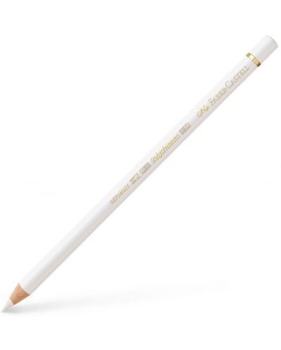 Цветен молив Faber-Castell Polychromos - Бял, 101 - 1