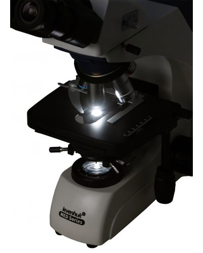 Цифров микроскоп Levenhuk - MED D35T LCD, бял/черен - 3