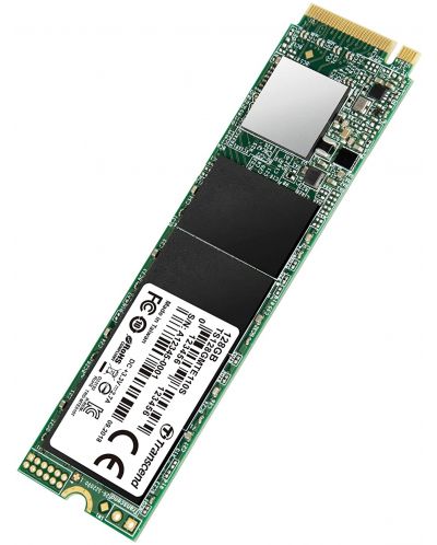 SSD Transcend - TS128GMTE110S, 128GB, M.2 2280, NVMe (разопакован) - Разопакован