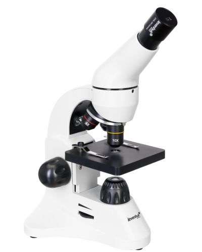 Цифров микроскоп Levenhuk - Rainbow D50L PLUS 2M, бял - 1
