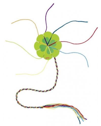 Цвете за плетене на шнур Goki - 1