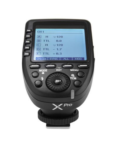 TTL радио синхронизатор Godox - Xpro-N, за Nikon, черен - 2