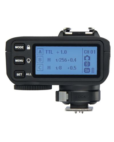 TTL радио синхронизатор Godox - X2TN, за Nikon, черен - 3