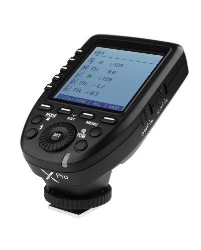 TTL радио синхронизатор Godox - Xpro-S, за Sony, черен - 1