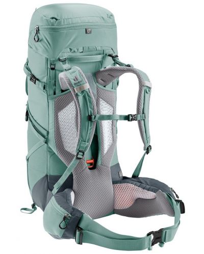 Туристическа раница Deuter - Aircontact Core 35+10 SL, зелена - 5