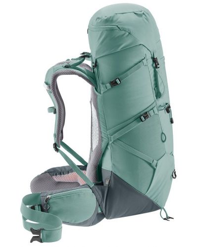 Туристическа раница Deuter - Aircontact Core 35+10 SL, зелена - 4