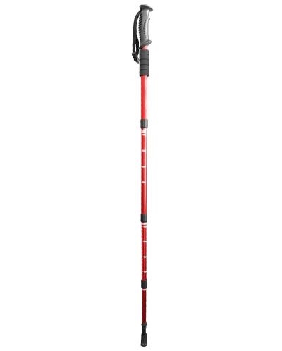 Туристическа телескопична щека Maxima - 65-135 cm, червена - 1