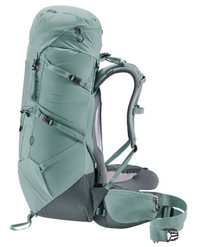 Туристическа раница Deuter - Aircontact Core 35+10 SL, зелена - 6