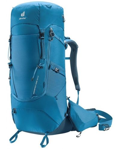 Туристическа раница Deuter - Aircontact Core, 60 + 10l, синя - 2