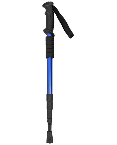Туристическа телескопична щека Maxima - 65-135 cm, синя - 2