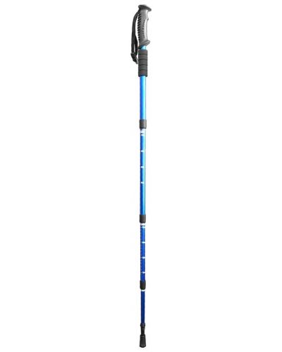 Туристическа телескопична щека Maxima - 65-135 cm, синя - 1