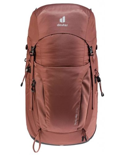 Туристическа раница Deuter - Trail Pro 34 SL, кафява - 4