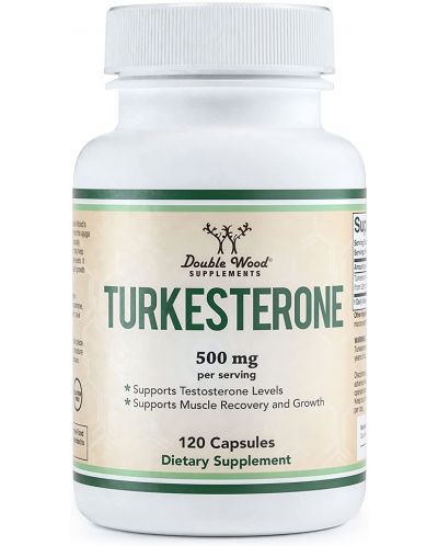Turkesterone, 120 капсули, Double Wood - 1