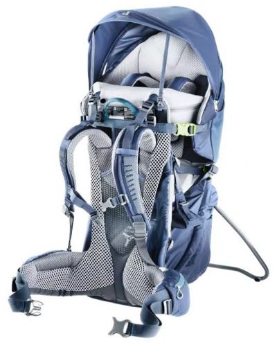 Туристическа раница Deuter - Kid Comfort Pro, 12 + 10  l, синя - 3