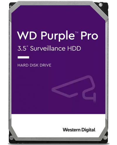 Твърд диск Western Digital - Purple Pro, 10TB, 7200 rpm, 3.5'' - 2