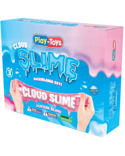 Творчески комплект Play-Toys - Направи си слайм, Cloud - 1