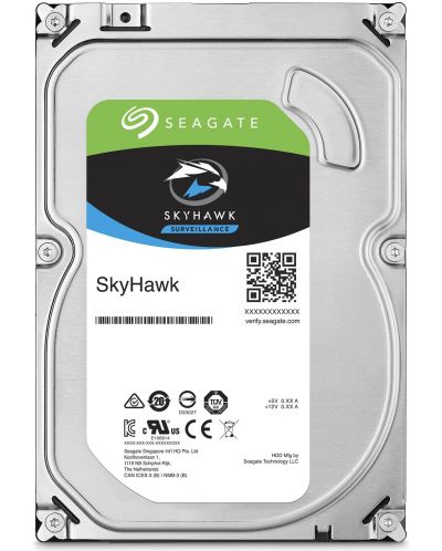 Твърд диск Seagate - SkyHawk, 4TB, 5400 rpm, 3.5'' - 1