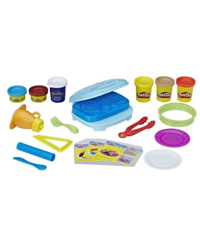 Творчески комплект Hasbro Play-Doh - Пекарна за закуска, 6 цвята - 2