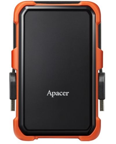 Твърд диск Apacer - AC630, 1TB, 2.5'', черен/оранжев - 3