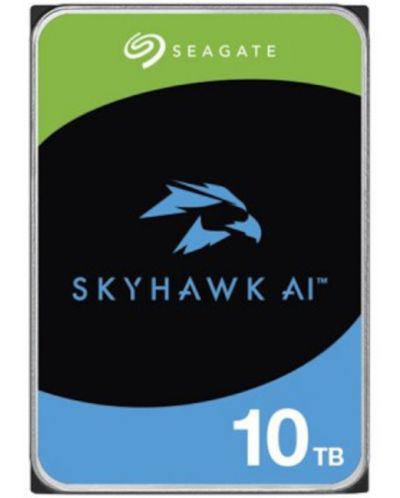 Твърд диск Seagate - SkyHawkAI Guardian Surveillance, 10TB, 7200 rpm, 3.5'' - 3