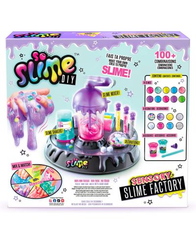 Творчески комплект Canal toys - So Slime, Работилница за разноцветен слайм - 4