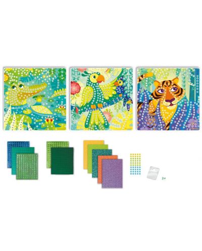 Творчески комплект Sycomore - Картини с мозайка, Джунгла - 2