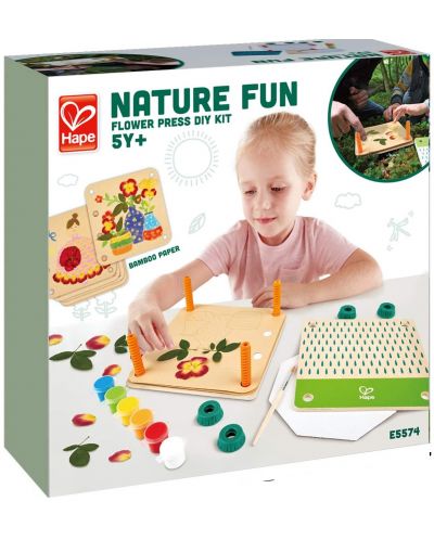 Творчески комплект HaPe International Nature Fun - Нарисувай сам сухи цветя, 29 части - 1