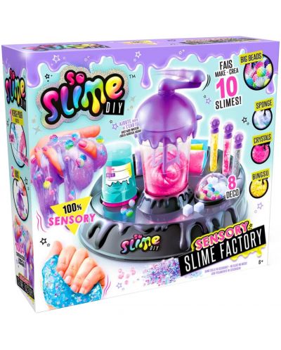 Творчески комплект Canal toys - So Slime, Работилница за разноцветен слайм - 1