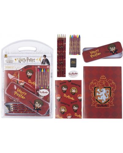 Комплект ученически пособия Cerda Harry Potter - Gryffindor - 2