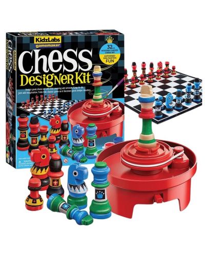 Творчески комплект 4M - Оцвети и играй шах - 3