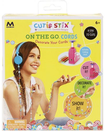 Творчески комплект Maya Toys Cutie Stix - Декорация за кабели