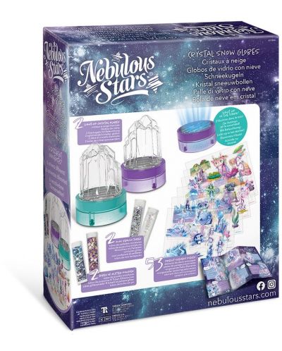 Творчески комплект Nebulous Stars - Декорирай кристални снежни глобуси, Икеания - 4