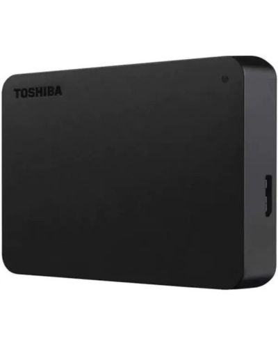 Твърд диск Toshiba -  Canvio Basics, 1TB, 2.5'', USB 3.2, черен - 3