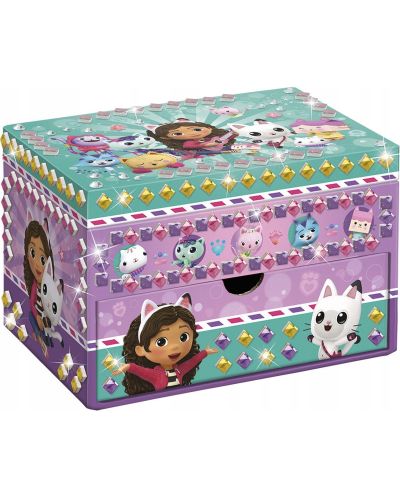 Творчески комплект Totum - Декорирай кутия за бижута, Gabby's Dollhouse - 7