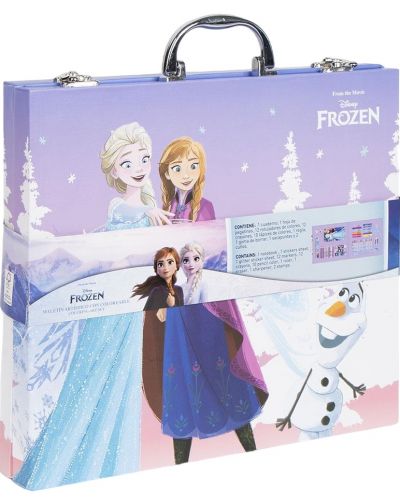 Творчески комплект Cerda Frozen - В метално куфарче - 3