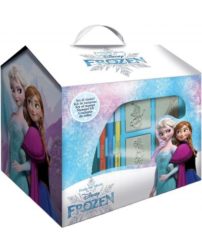 Творчески комплект в къщичка Multiprint - Frozen - 1