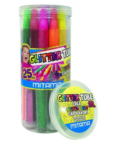 Творчески комплект Mitama - Glitter Tube, 25 части - 1
