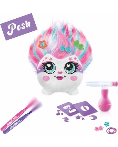 Творчески комплект Canal Toys - Мини плюшена играчка за оцветяване, асортимент - 2