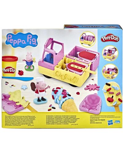 Творчески комплект Hasbro Play-Doh Камионът за сладолед на Peppa