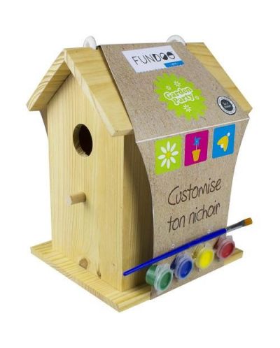 Творчески комплект D'Arpeje - Дървена къщичка за птички - 1